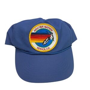 Aviator Nation Blue Cap venice beach vintage hat